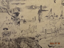 LÁNG RUDOLF ( 1904 -    ) : ELDORÁDÓ 1970 RÉZKARC