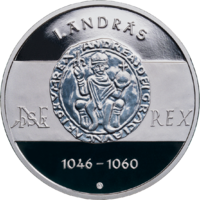 2023. évi „I. András király” ezüst emlékérme