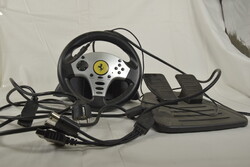 Thrustmaster Ferrari Challenge 4160525 versenykormány és pedál szett PC-hez és PS3-hoz A130