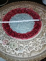 Antik szecessziós falitányér 20. Hihetetlen több száz Aukció és Akció vegye vigye