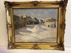 Turmayer Sándor ( 1879 - 1953 ) - Tél Tabán .