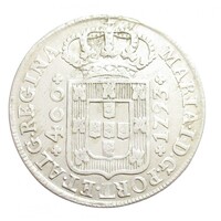 Portugália,I. Mária 400 reis 1793 EF ezüst 14.50g917