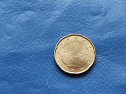 SAN MARINO 20 EURO CENT 2025 UNC! RITKA!