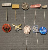 Retro Külföldi Jelvények 10 db !!! (18.7)