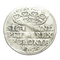 Lengyelország,I. Zsigmond 1 garas 1528 - Krakkó VF ezüst 2.100g