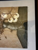 Gaál Domokos Virágok 12/100 sz. rézkarc