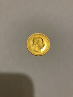 1 dukát utánvert aranypénz (6 db)