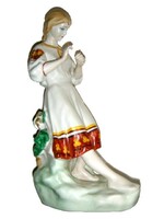 Nagyméretű Polonsky zhk porcelán figura