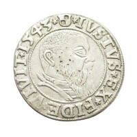 Németország,Brandenburgi Albert 1 garas 1543 - Porosz Hercegség EF ezüst 2g