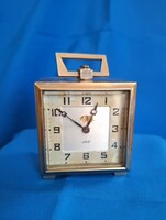 Art deco mini Francia ébresztő óra! 1930!