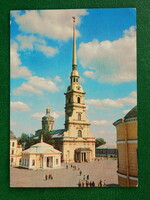 Díjjegyes légiposta-képeslap Szovjetunió 1982. Leningrád, Petropavlovszkij székesegyház