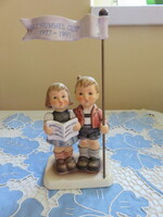 HUMMEL-GOEBEL CELEBRATE WITH SONG, NAGY MÉRETŰ Páros figura, RITKA