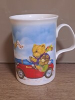 Porcelán  angol macis, mackós bögre