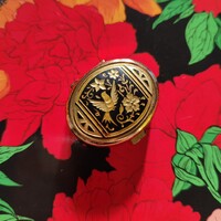 Toledói damaszkén gyógyszeres dobozka, szelence