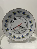 Hollóházi szeder mintás falióra