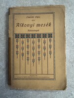 Laurisin Lajos: Alkonyi mesék (1922) – dedikált, ritka verseskötet, Kalocsa