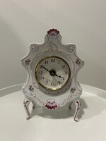 Hollóházi  kandalló óra