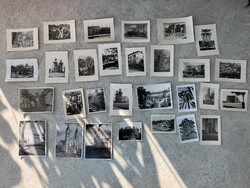 Római katolikus templom építésének és felszentelésének fotódokumentációja – 29 db vintage fotó (1930