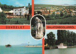 Ba - 1076  Modern Balatoni képek: BALATONBOGLÁR (JT.-770/a/761.)