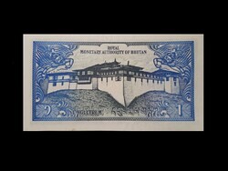 1 NGULTRUM - BHUTÁN - - UNC