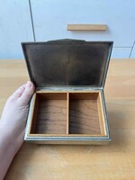 Art Deco kártyatartó doboz , jelzett .