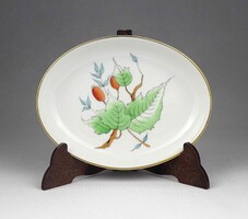 1Y686 Régi hecsedlis Herendi porcelán tálka