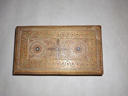 Intarziás fa doboz, ékszerdoboz - fadoboz