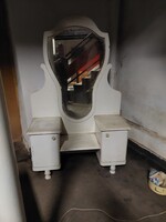 Antique Vanity Table with Mirror – Art Deco / Civil Style