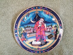 Villeroy&Boch porcelán falitányér "A cirkusz varázslatos világa", bohóc