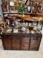 Felújított Utazóláda, dohányzó asztal 04.