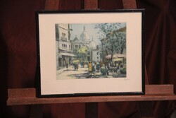 Marcel Julien Baron -Le Sacre Coeur, Montmartre