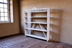 Vintage felújított rusztikus fa polc