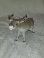 Orosz Polonne jávorszarvas porcelán figura