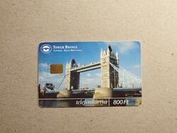 Magyar telefonkártya - Tower bridge 2000