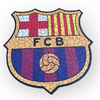 Barcelona A3 méretű Fa puzzle
