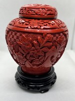 Fedeles cinóber váza