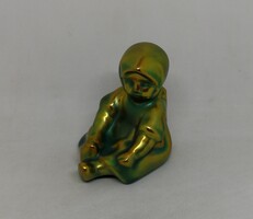 Zsolnay eozin porcelán Annuska!