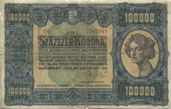 100000 korona 1923 1.