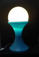 Space age kék-fehér "Pille" állólámpa