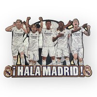 Hala Madrid A3 méretű Fa puzzle