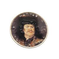 Magyarország,5 forint 1947 - Rákóczi Ferenc - festett EF+ ezüst 12g500