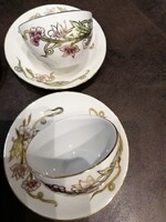 Zsolnay tavasz kávés csésze