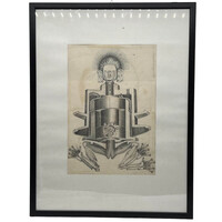 Johannes Schencher: Emberi állat gépek (A Húzó éhség sorozatból, 1967 - 68, Hamburg)