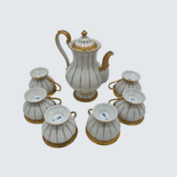 Meissen antik mokkás szett - M01671