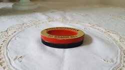 Régi,bádog gombostűs doboz