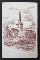 Koch Ernő Tallinn (Észtország) képeslap Ritka!