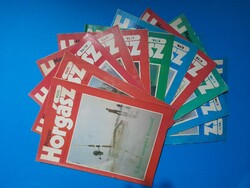 Magyar horgász újság 1982-8-as kivételével teljes évad