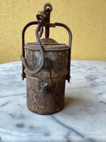 Karbid bányász lámpa.