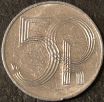 Cseh Köztársaság 50 heller, 1994.