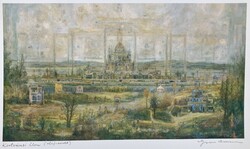 Gross arnold (1929-2015): suburban dream (oil detail), offset, paper, marked